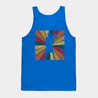 Retro Lacrosse Goalie, Vintage LAX Goalie Tank Top